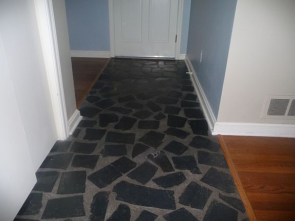 slate entry foyer