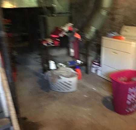 storage space in basement