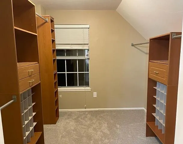 Primary closet