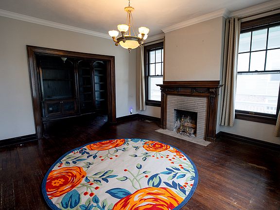 Large Living Area connected to library