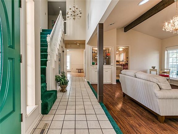 This is the view from entry to Living room and other living area.