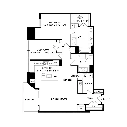 Floor plan P1
