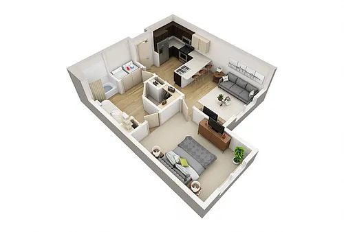 Floor plan A1A
