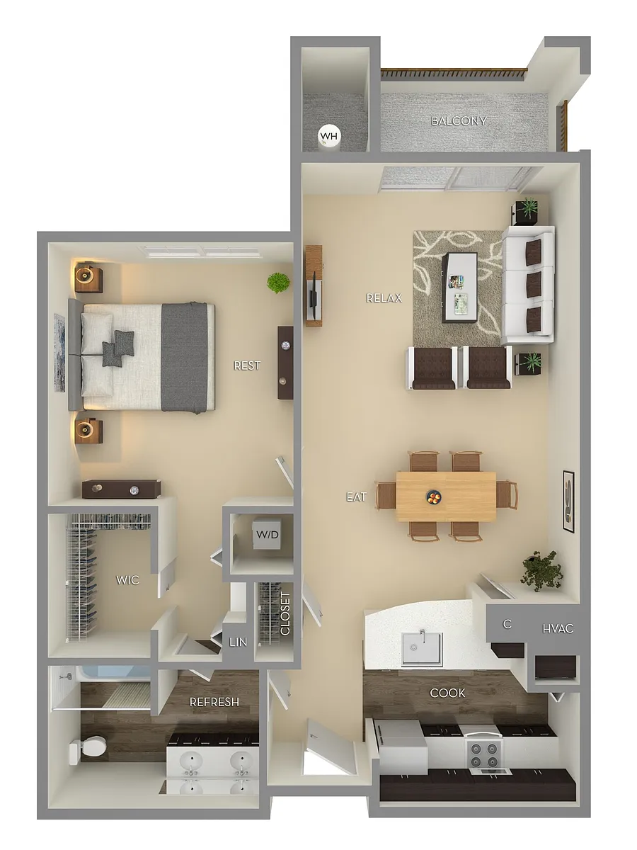 Floor plan Allston