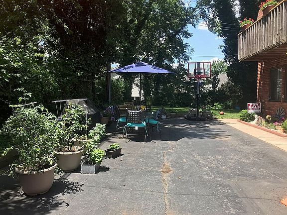 Outside seating area