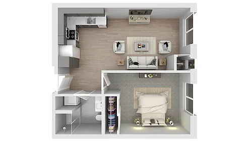 Floor plan A-4