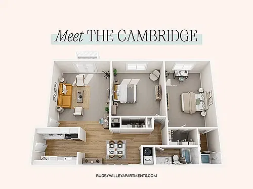 Floor plan The Cambridge