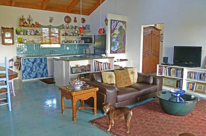 Living, dining, kitchen