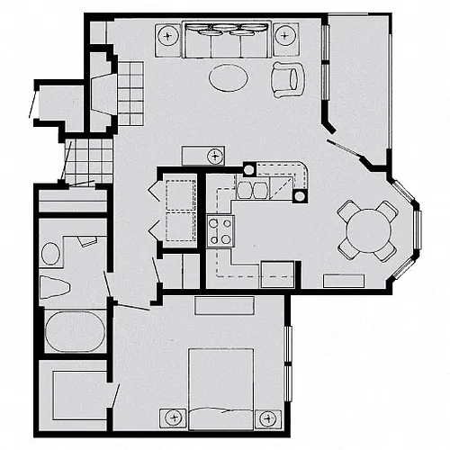Floor plan B1
