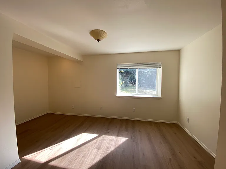 master bedroom with walk in closet