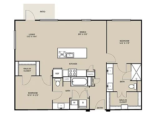 Floor plan B2
