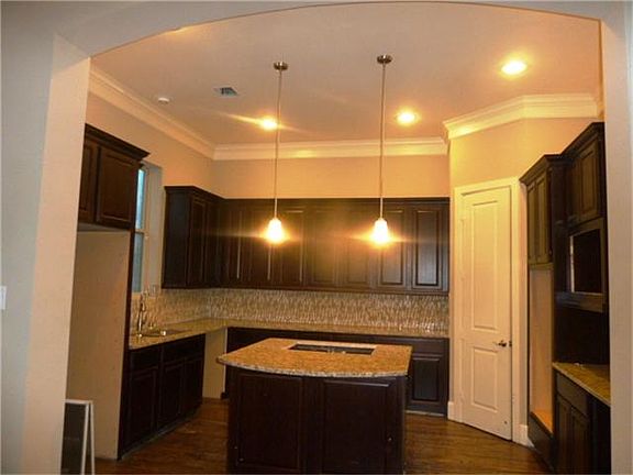 Beautiful kitchen with under cabinejt lighting