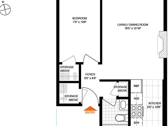 2nd image of 132 W 71st St APT 7