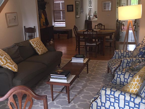 Main level view towards rear.