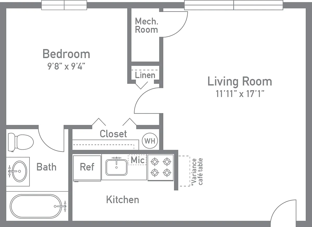 Floor plan The Cypress