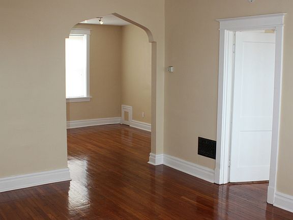 Living room and formal dining room