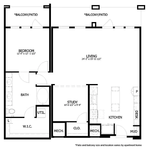 Floor plan CH_A14