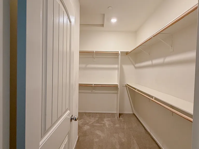 Primary Suite HUGE walk in closet!