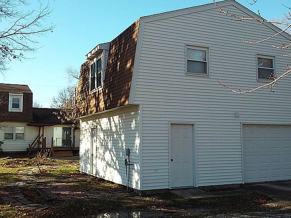 Detached garage from alley