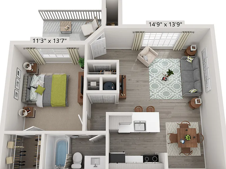 Oakdale Springs Apartments — Photo 33