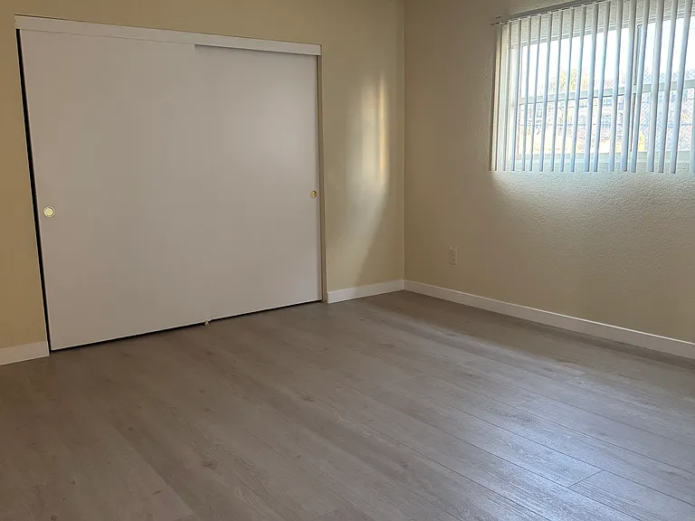 Bedroom has 2 closets