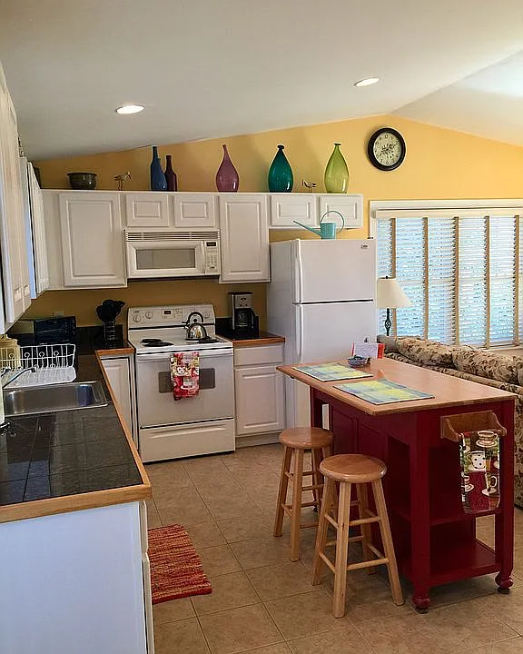 Kitchen on the Left of entry
