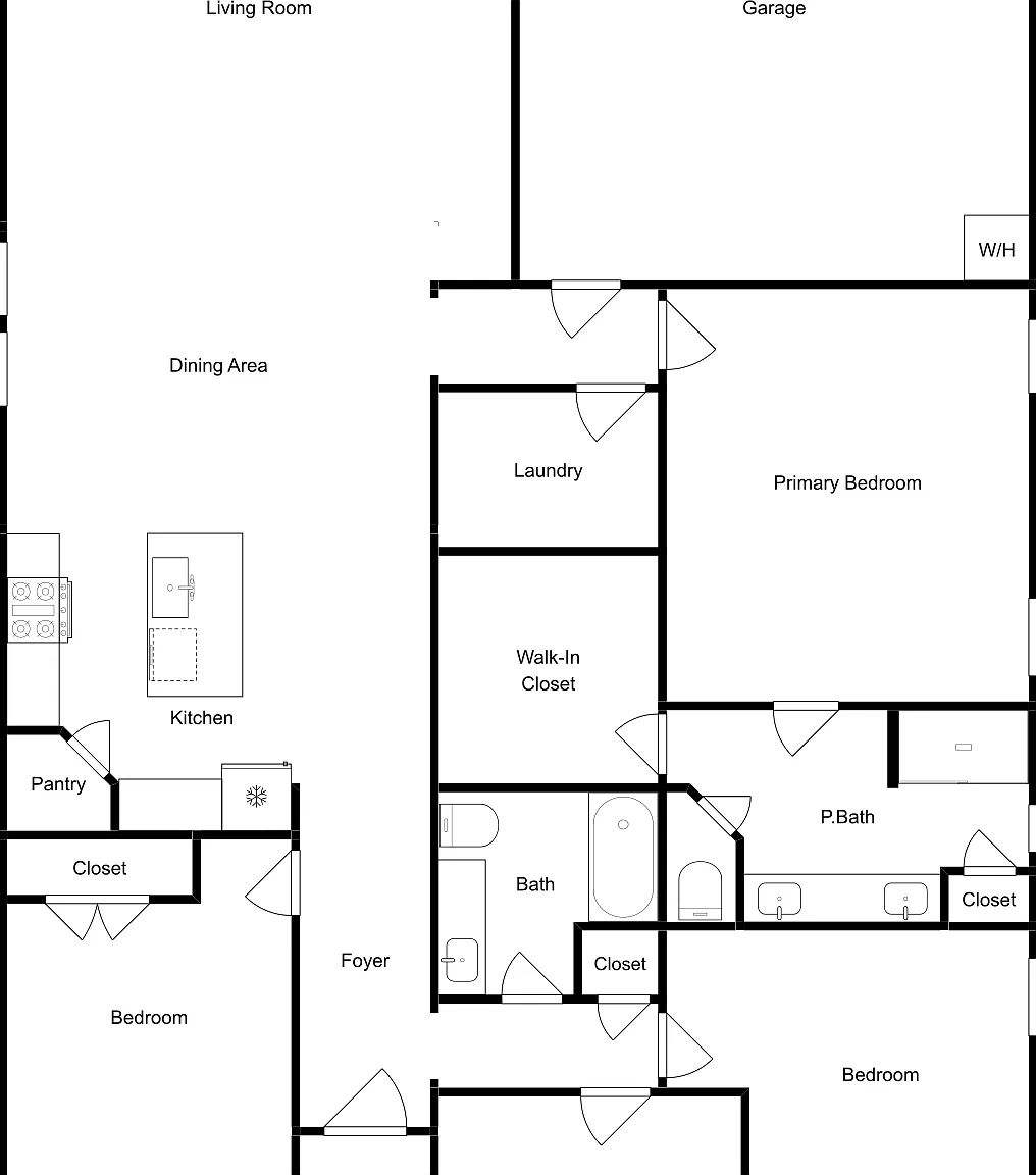 4 bed, 2.0 bath, 2008 sqft, $2,195 — Photo 1