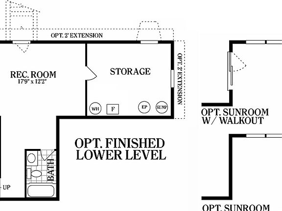 Optional Finished Lower Level