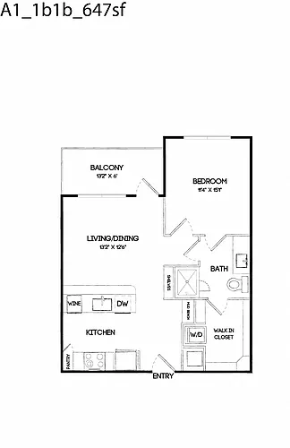 Floor plan A1