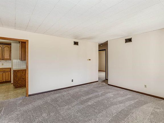 Living room from front door
