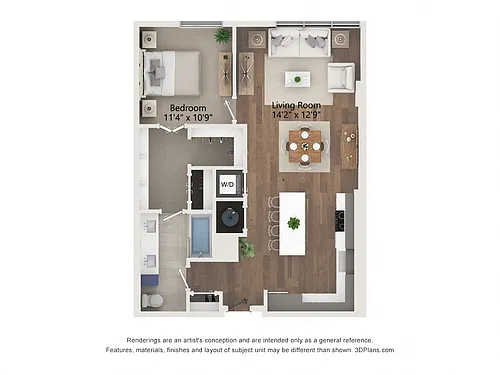 Floor plan A14