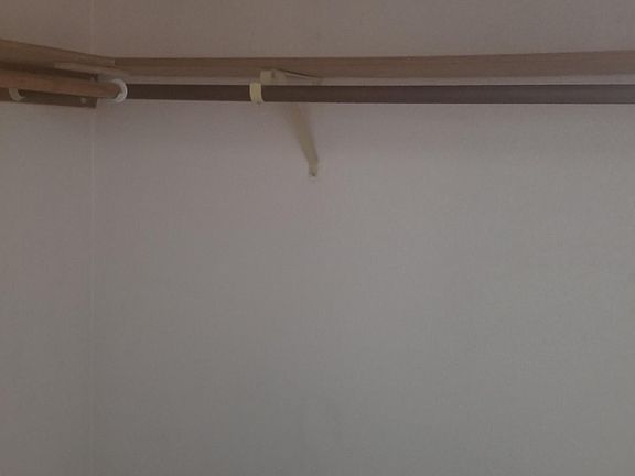 walk in closet in master