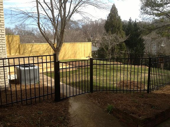Fenced garden