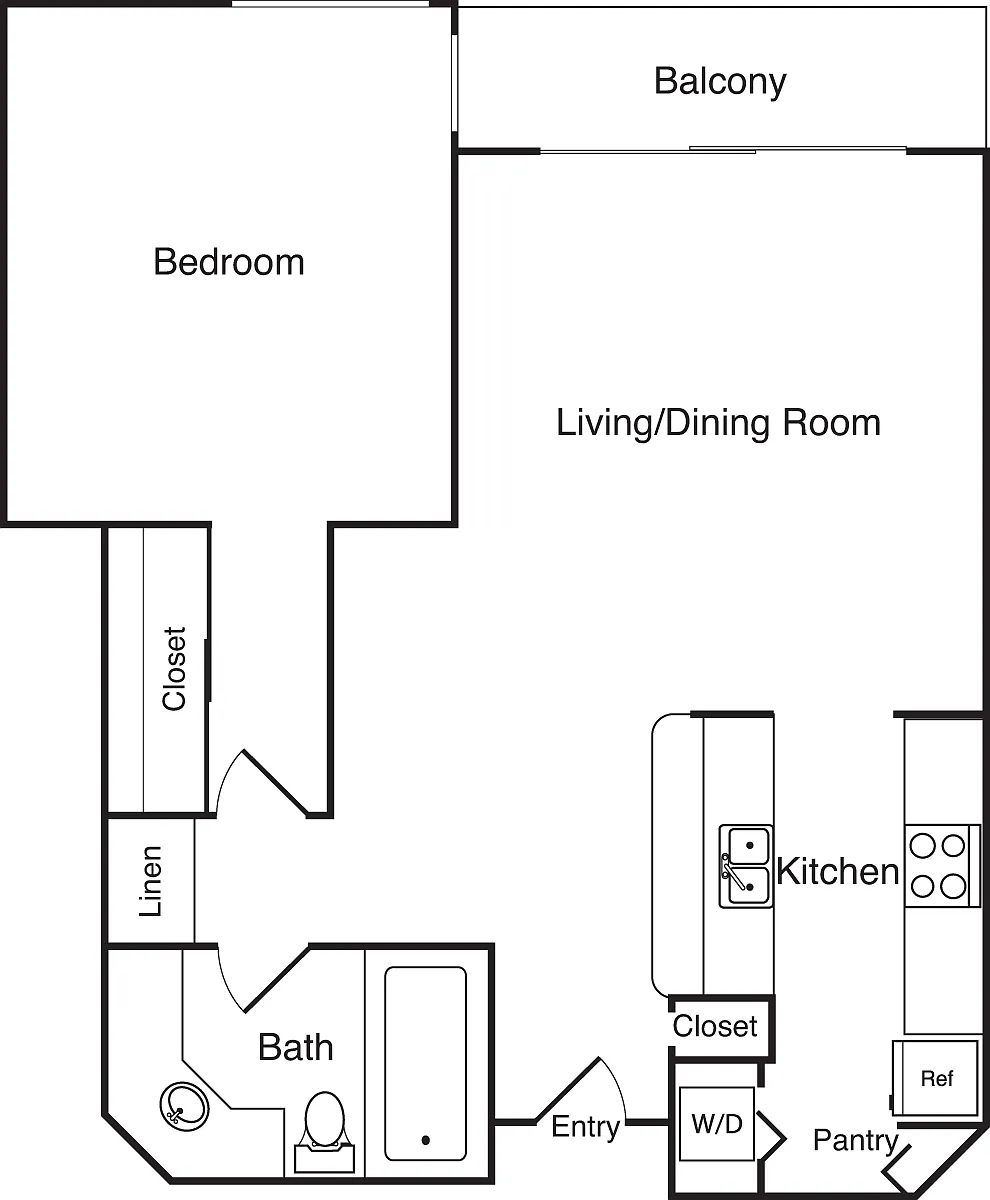 Floor plan San Mateo