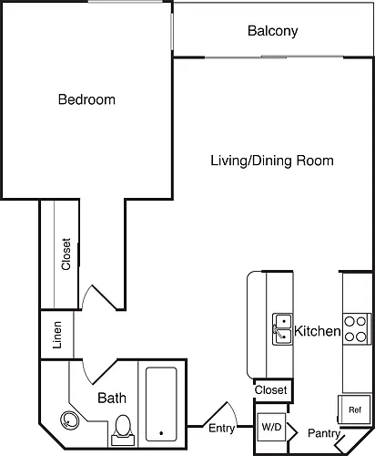 Floor plan San Mateo