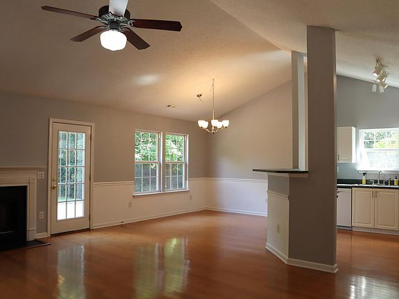 Dinning Room with views to the back yard