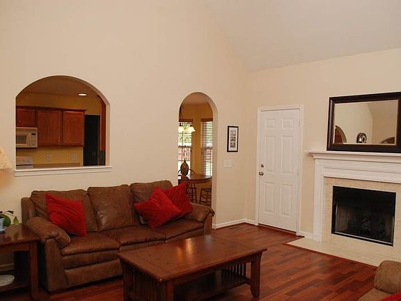 Great Room - Vaulted Ceiling & Fireplace