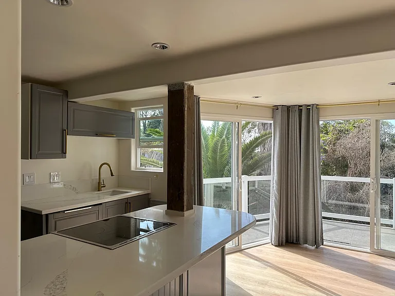 Kitchen and balcony