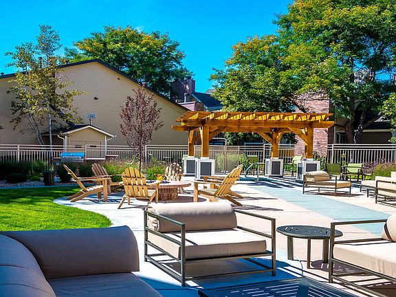 Enjoy fresh air and community vibes in cozy outdoor seating areas.