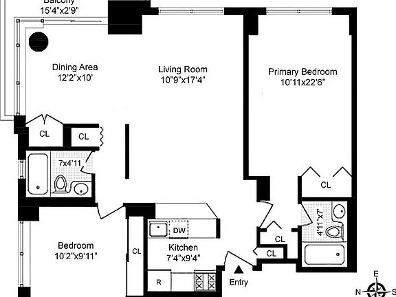 2nd image of 275 W 96th St APT 8N