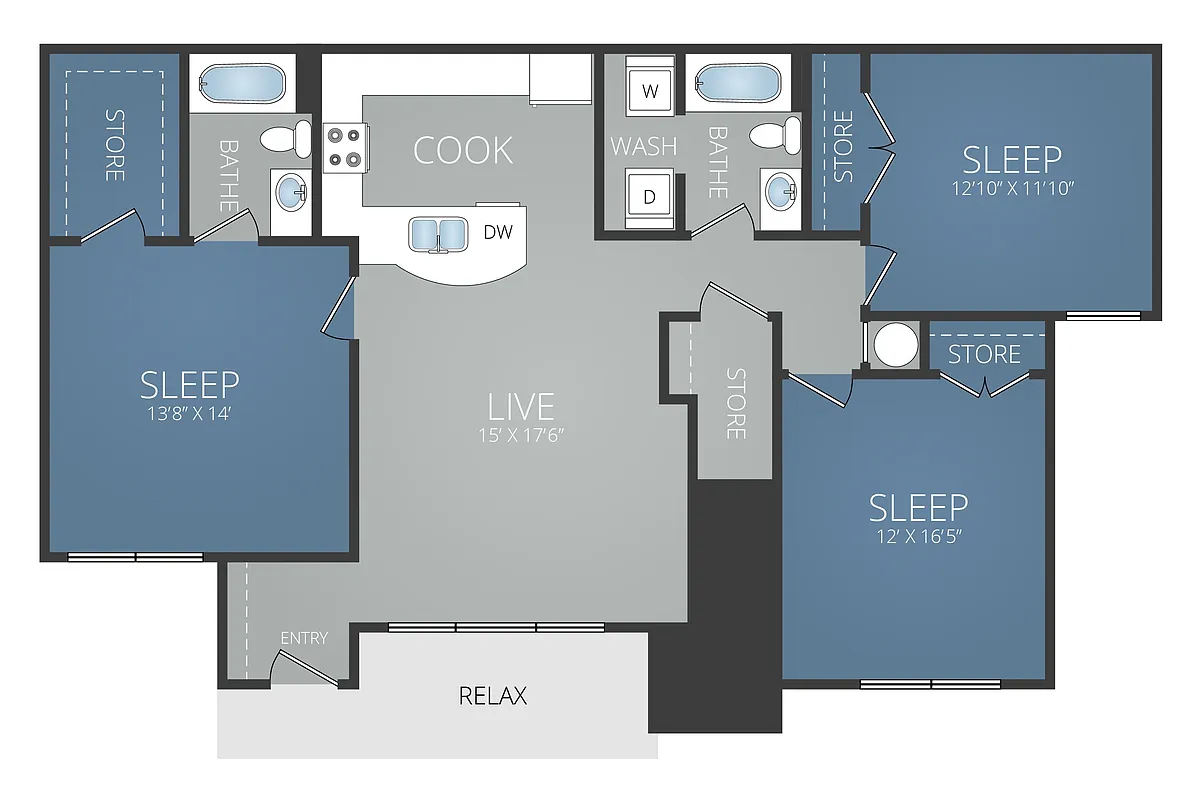 Floor plan C2