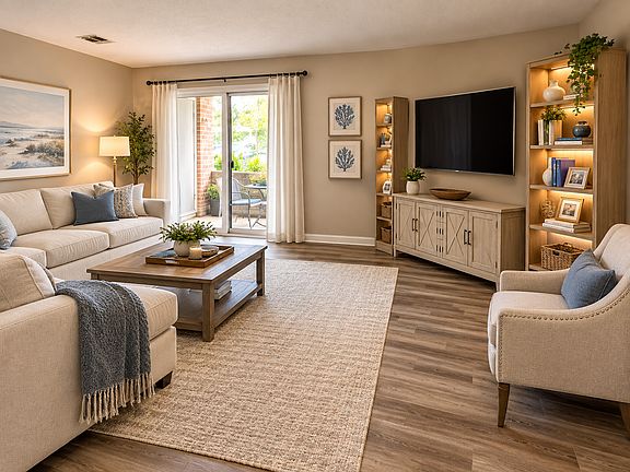 Virtual Staging - Living Space