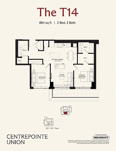 Floor plan The - T14