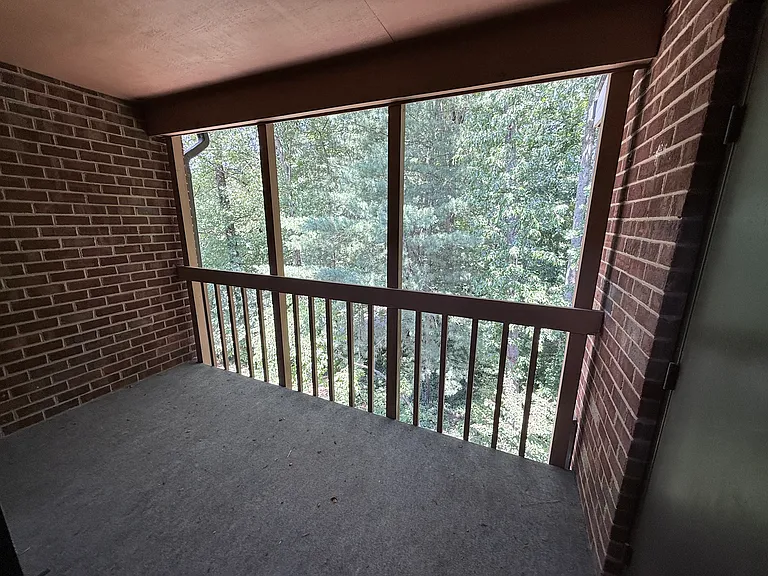 Private balcony