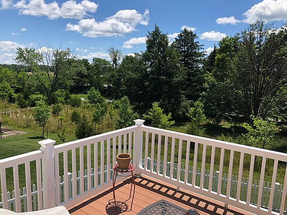 View from rear deck