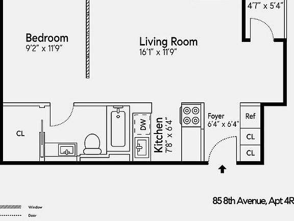 2nd image of 85 8th Ave APT 4R