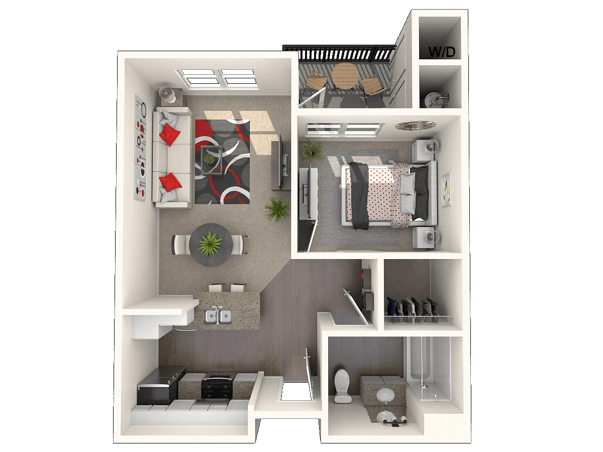 Floor plan Mission