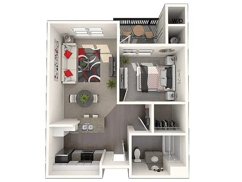 Floor plan Mission