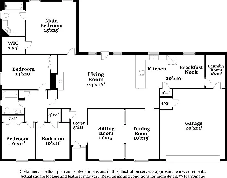 4 bed, 2.0 bath, 2124 sqft, $3,680 — Photo 2