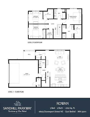 Floor plan Rowan